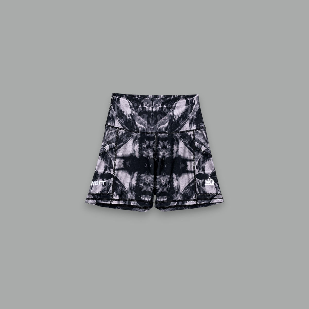 LYCRA SHORT NEBULA SMOKE GRAY