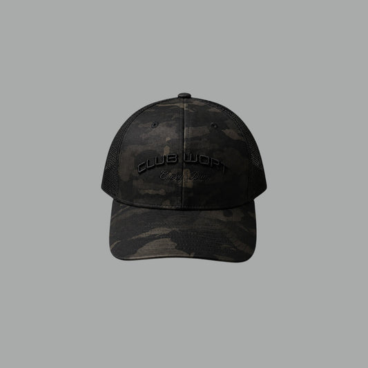 GORRA CLUB WOFT CAMO BLACK/BLACK