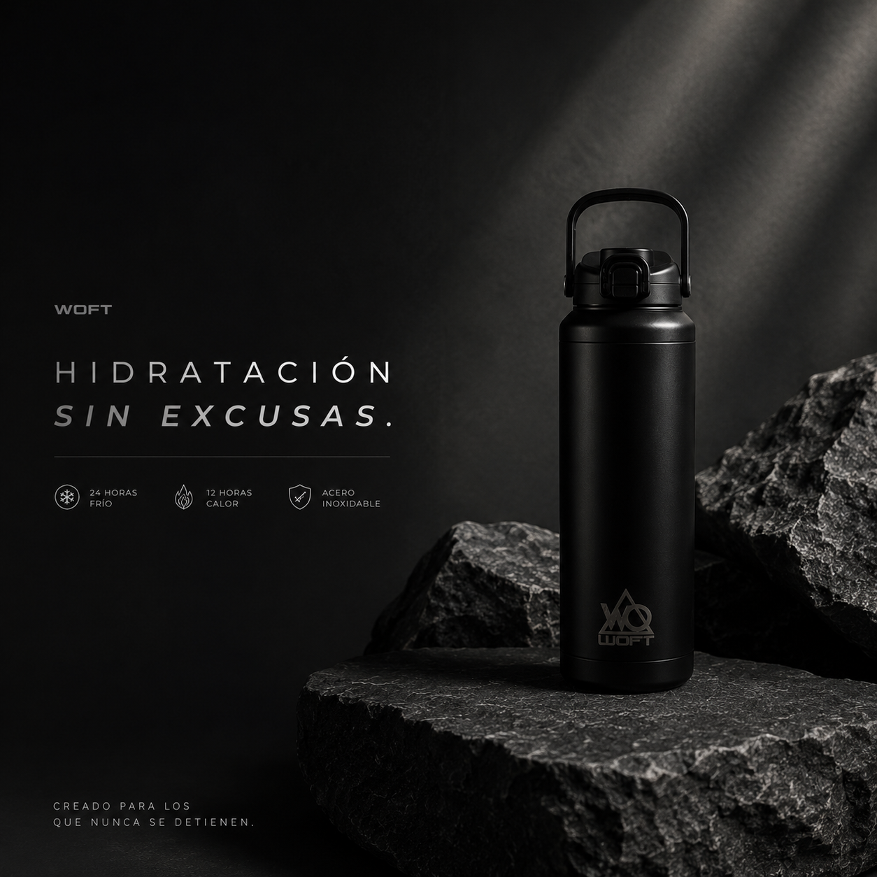 Botella Térmica WOFT — Acero Inoxidable 24H