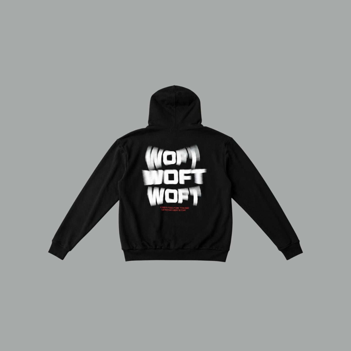 HOODIE MICRO RED RADIAL SPRAY