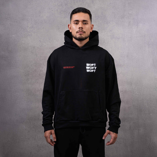 HOODIE MICRO RED RADIAL SPRAY