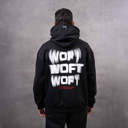 HOODIE MICRO RED RADIAL SPRAY