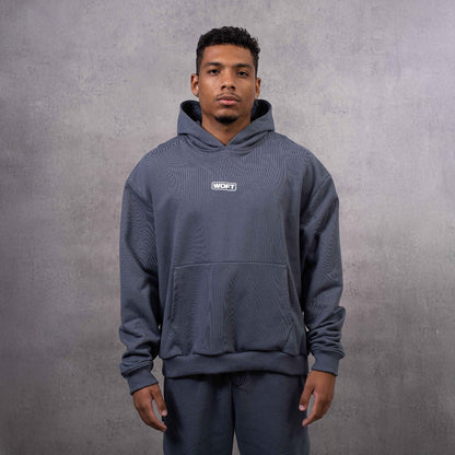 HOODIE MICRO GRAY SPRAY