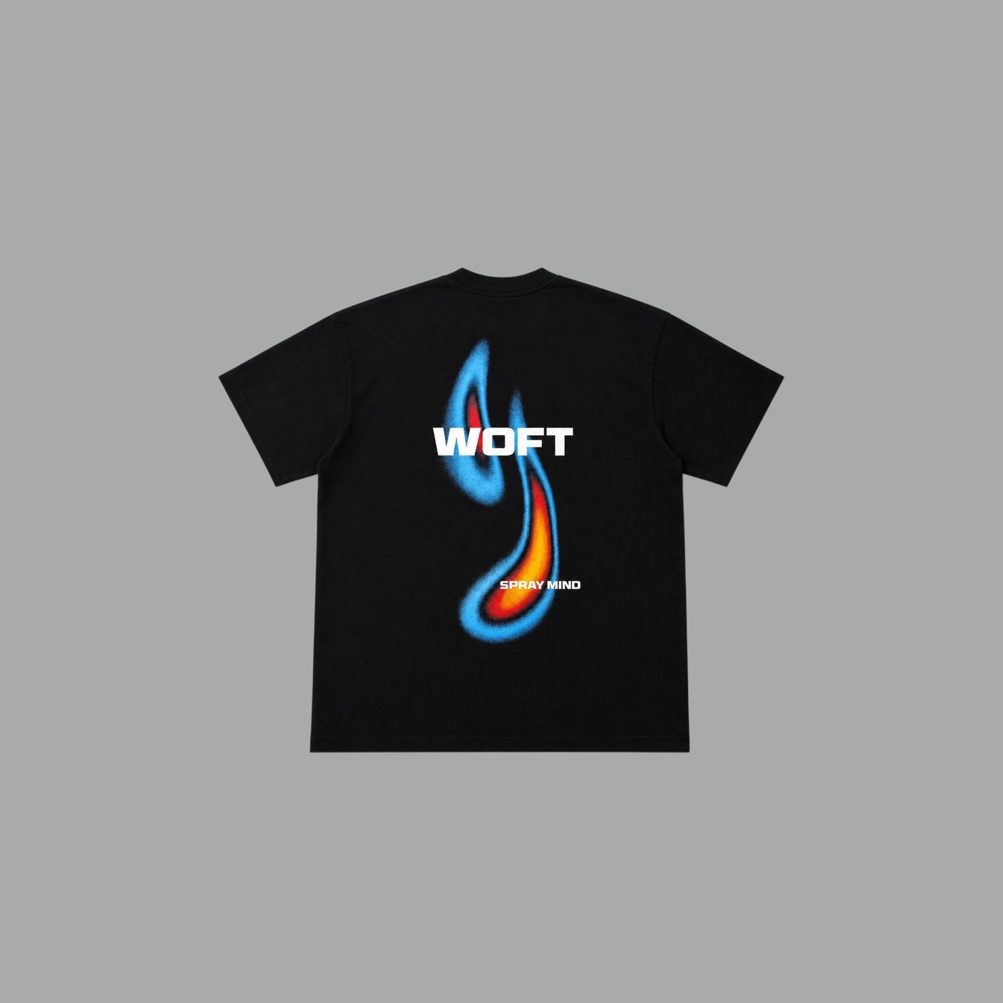CAMISETA OVERSIZE DIGITAL FLAME SPRAY