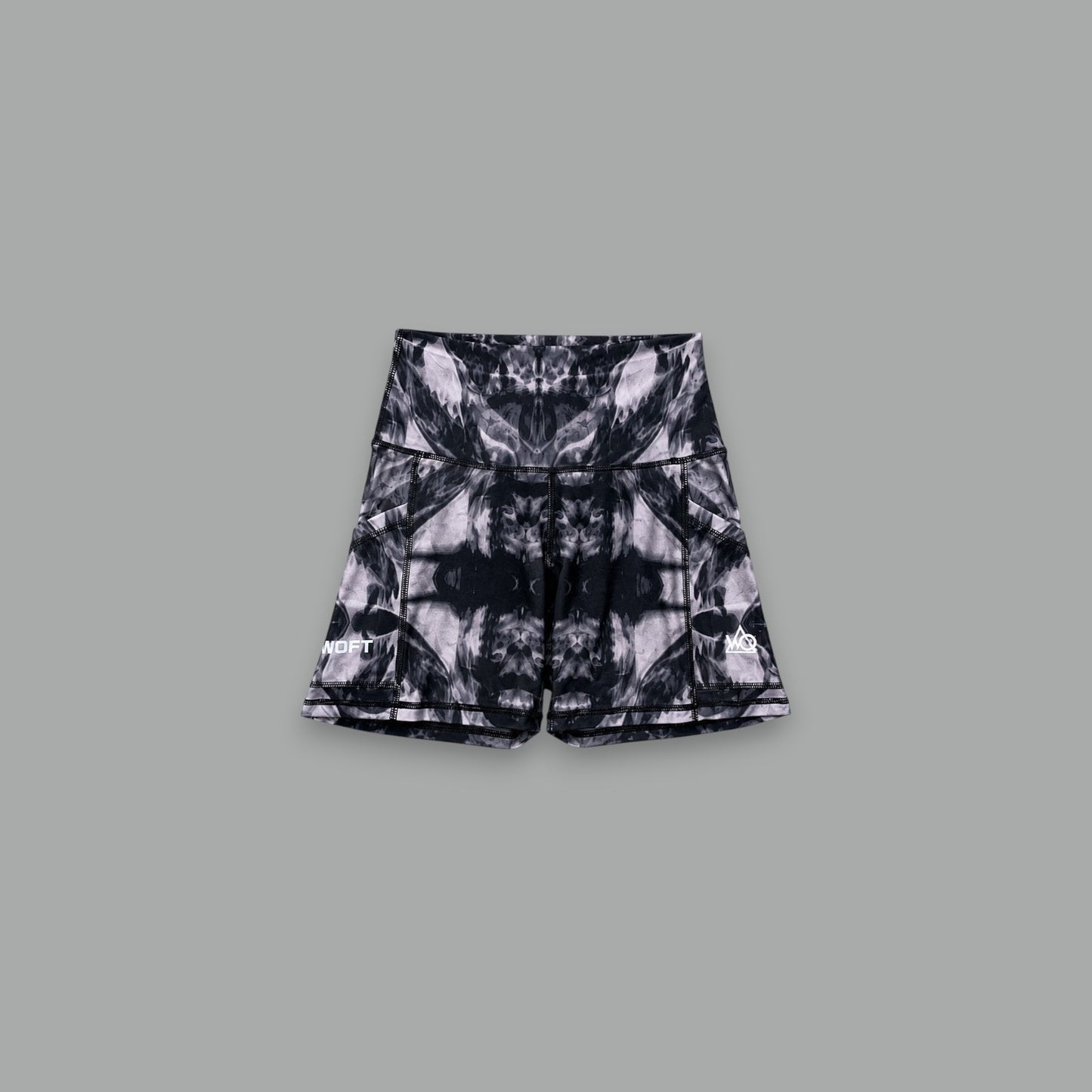 LYCRA SHORT NEBULA SMOKE GRAY