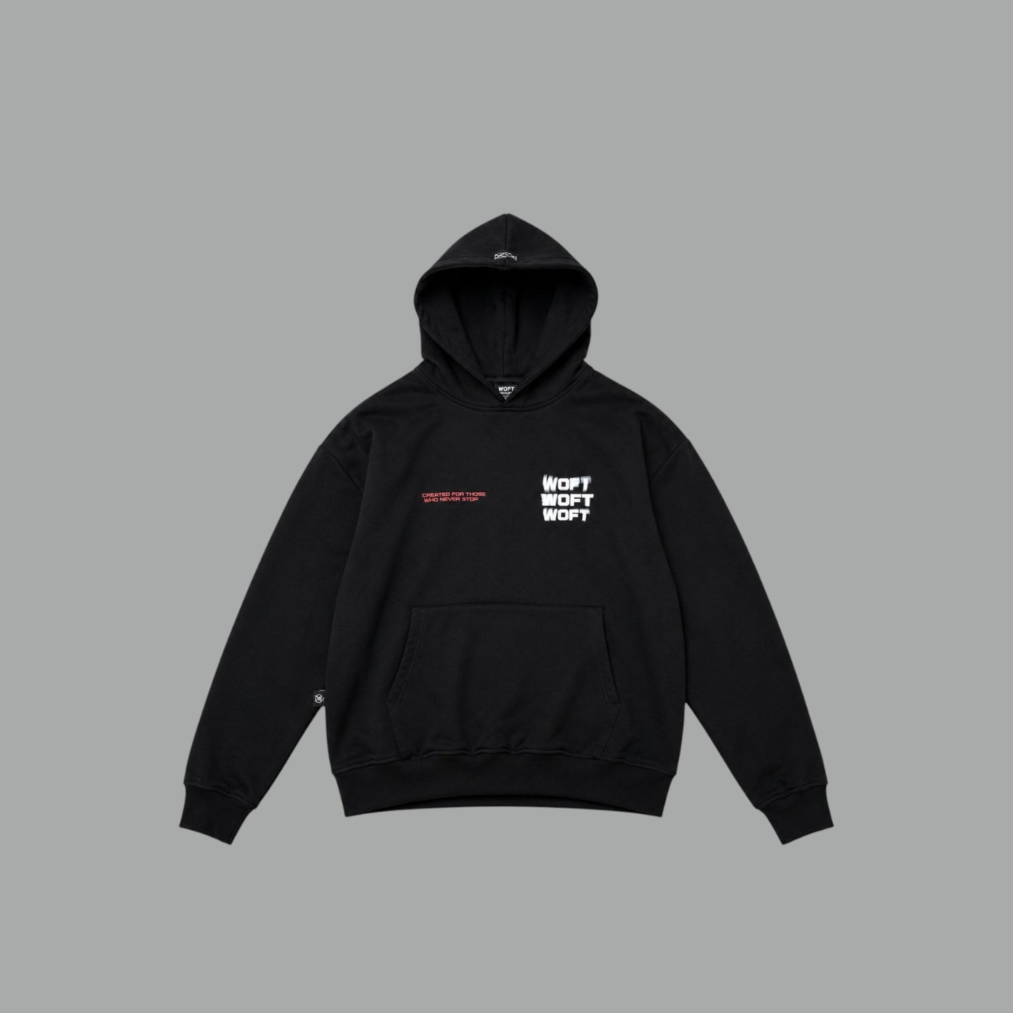 HOODIE MICRO RED RADIAL SPRAY