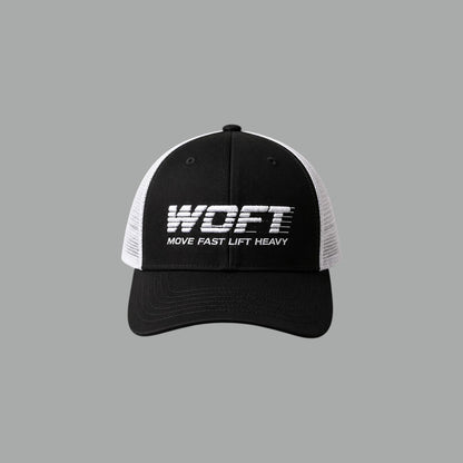 GORRA MOVE FAST WHITE/BLACK