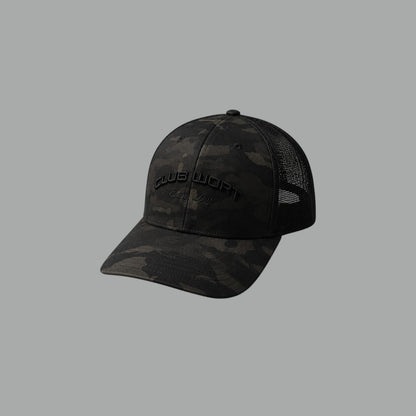 GORRA CLUB WOFT CAMO BLACK/BLACK