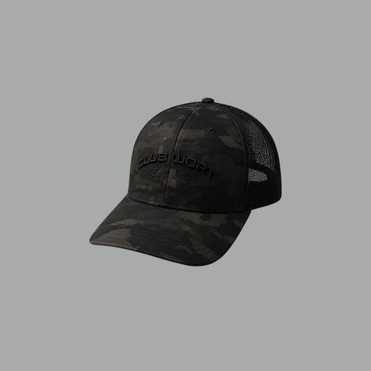 GORRA CLUB WOFT CAMO BLACK/BLACK