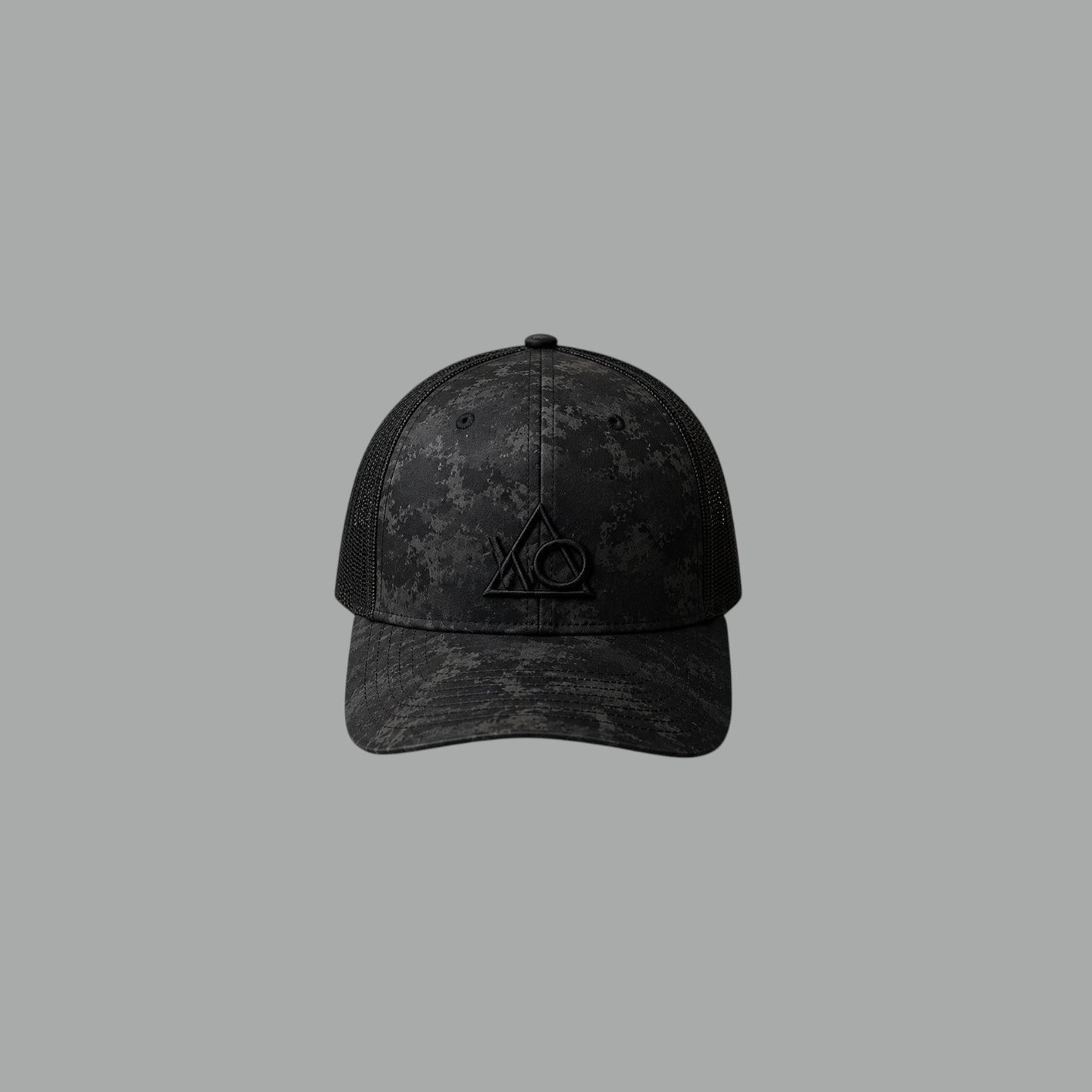 GORRA LOGO CAMO GRAY BLACK
