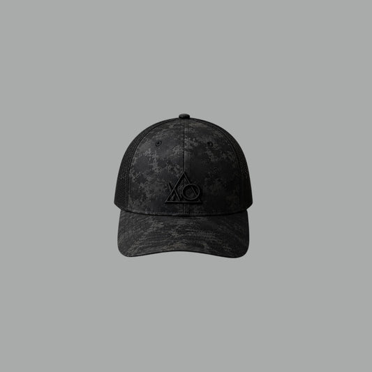 GORRA LOGO CAMO GRAY BLACK