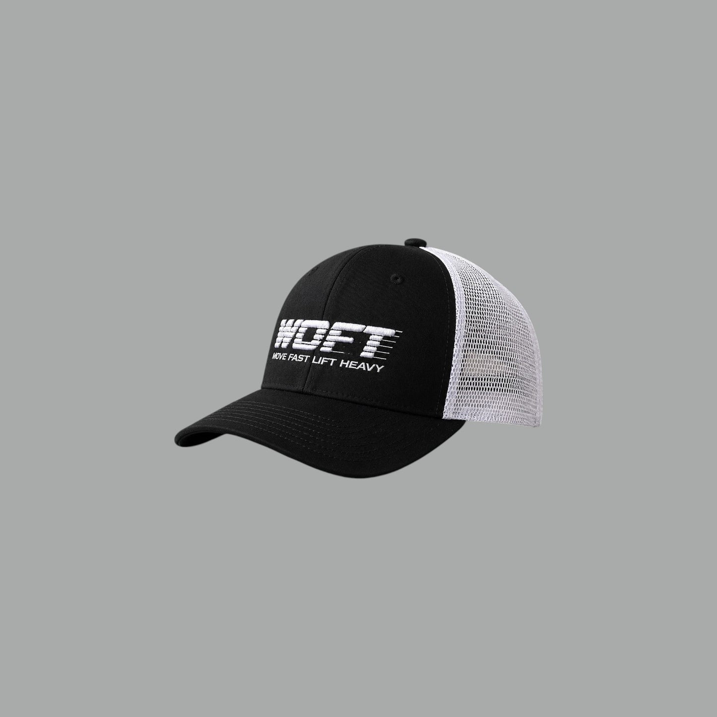 GORRA MOVE FAST WHITE/BLACK