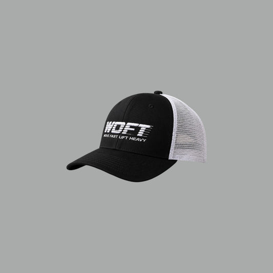 GORRA MOVE FAST WHITE/BLACK