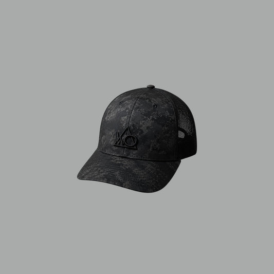 GORRA LOGO CAMO GRAY BLACK