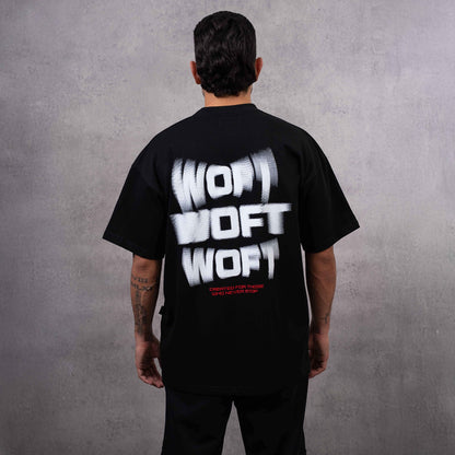 CAMISETA OVERSIZE MICRO RED RADIAL SPRAY