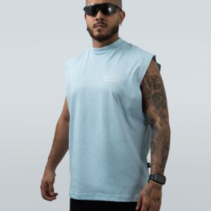 TANK TOP HIGH QUALITY AZUL