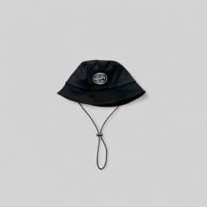 BUCKET HAT APLIQUE NEGRO
