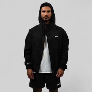 JACKET NEBULA BLACK BASIC WHITE