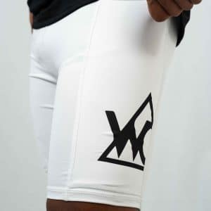 LYCRA CORTA WHITE/BLACK