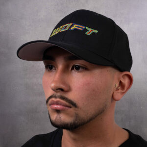 GORRA NEGRA WOFT COLORS TUBULAR