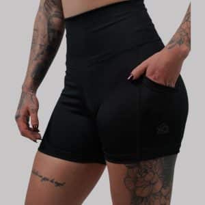 LYCRA SHORT BLACK TORNA