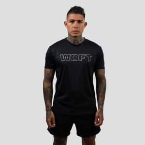 CAMISETA DEPORTIVA STMNA NEGRA REFLEC