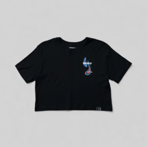 CROP TOP DIGITAL FLAME