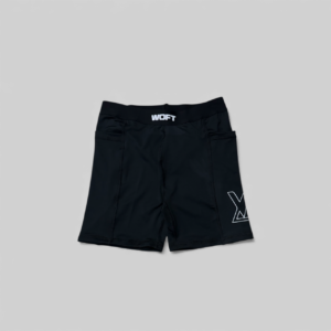 LYCRA CORTA STREAK BLACK - WHITE