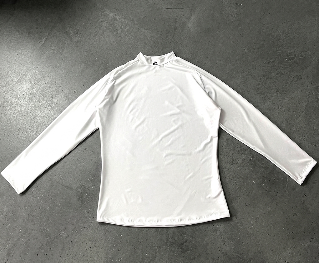 LYCRA LONGSLEEVE HOMBRE BLANCA - Imagen 2