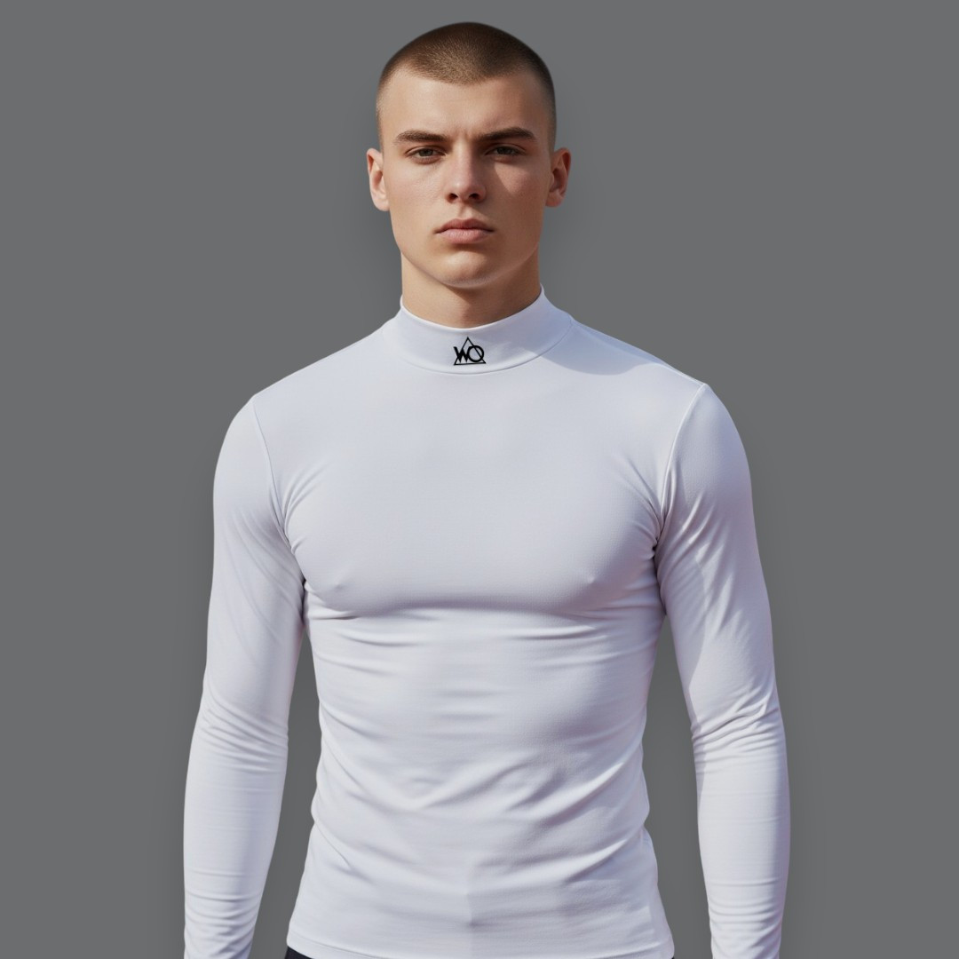 LYCRA LONGSLEEVE HOMBRE BLANCA